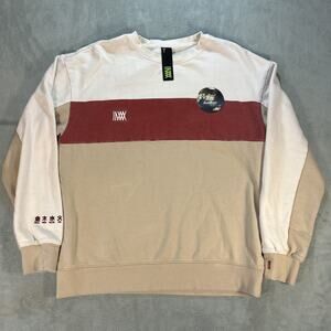 INXX Season 10 Designer Sweater Mens Large Multicultural Globe Elements Street